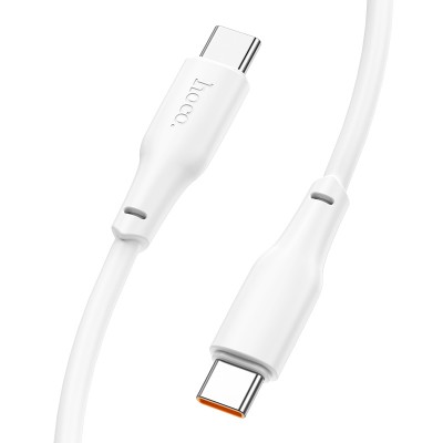 Кабель Hoco X93 Force 100W fast charging data cable Type-C to Type-C (L=1M) [white]