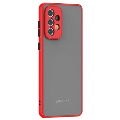 Чехол Samsung Galaxy A33 Screen Geeks Camera Protect [red]