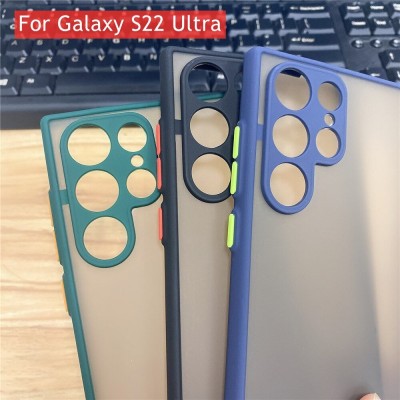 Чехол Samsung Galaxy S22 Ultra Screen Geeks Camera Protect [red]