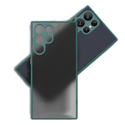 Чехол Samsung Galaxy S22 Ultra Screen Geeks Camera Protect [green]