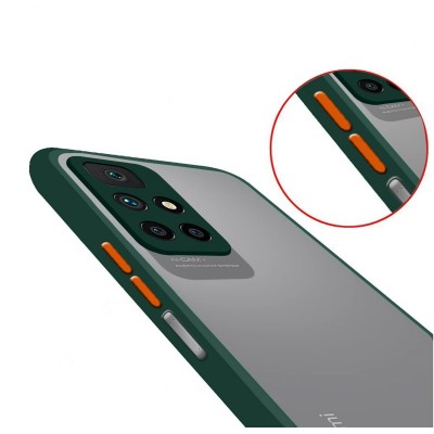 Чехол Xiaomi redmi 10 Screen Geeks Camera Protect [dark green]