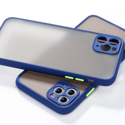 Чехол Iphone 12 Screen Geeks Camera Protect, blue