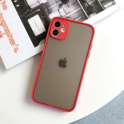 Чехол Iphone 12 Pro Max Screen Geeks Camera Protect, red