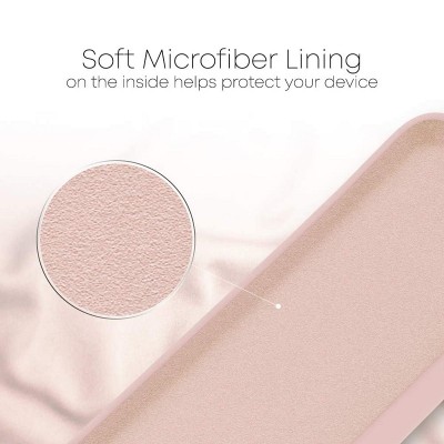 Чехол iPhone 12 mini MERCURY SILICONE, pink sand