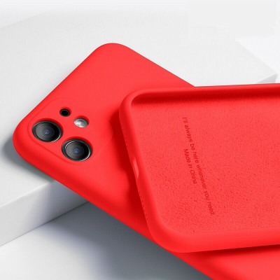 Чехол Iphone 12 mini Screen Geeks Soft Touch, red