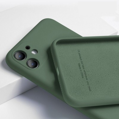 Чехол iPhone 11 Screen Geeks Soft Touch [dark green]