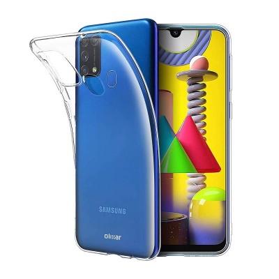 Чехол Samsung Galaxy M31 Screen Geeks TPU ultra thin, transparent