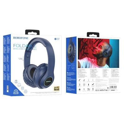 Наушники Borofone BO17 wireless headphones [dark blue]