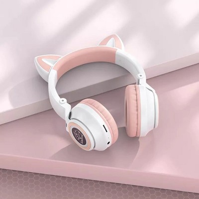 Наушники Borofone BO18 Cat ear [white]