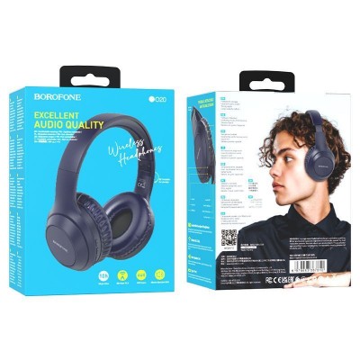 Наушники Borofone BO20 Player BT headphones [blue]