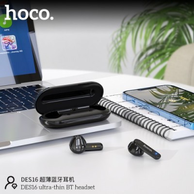 Наушники Hoco DES16 Ultra-thin [black]