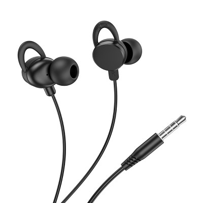 Наушники Hoco M103 Rhyme universal earphones with microphone [black]