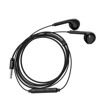 Наушники Hoco M55 Memory sound wire control earphones with mic [black]