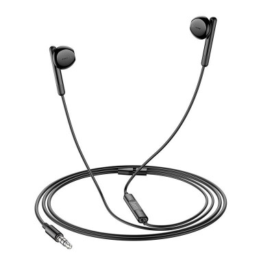 Наушники Hoco M93 wire control earphones microphone [black]