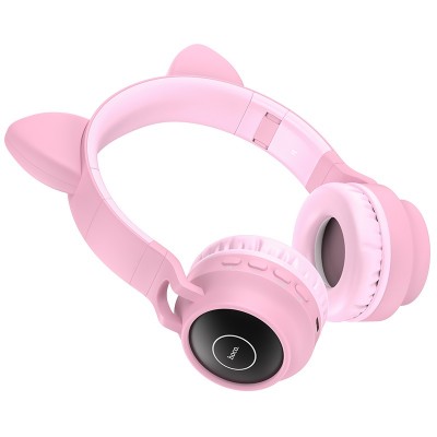 Наушники Hoco W27 Cat ear [pink]