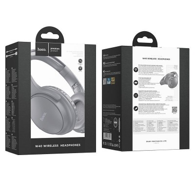 Наушники Hoco W40 Mighty BT headphones [grey]