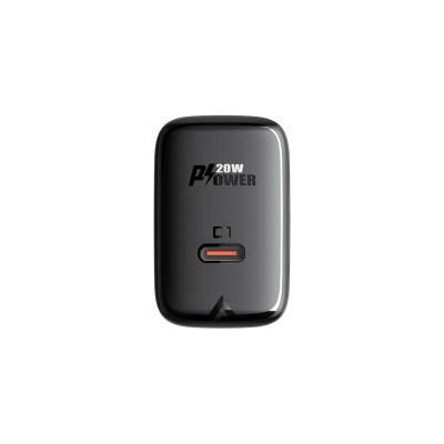 Acefast A1 PD20W single USB-C charger (EU) [black] 
