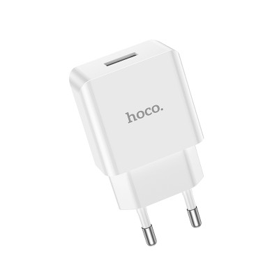 Зарядное устройство Hoco C106A Leisure single port charger (EU) [white]
