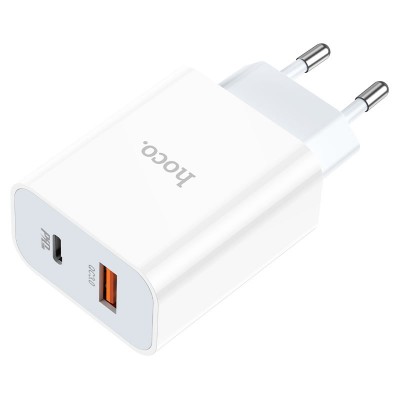 Зарядное устройство Hoco C97A PD20W+QC3.0 charger (EU) [white]