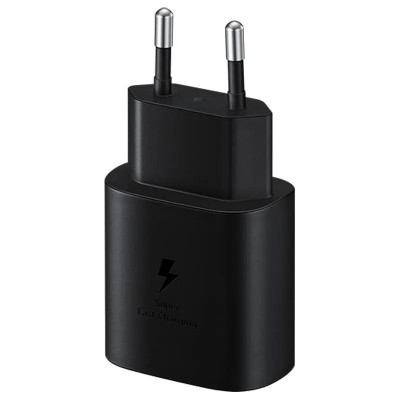 Зарядное устройство Samsung 25W Travel Adapter (w/o cable), black