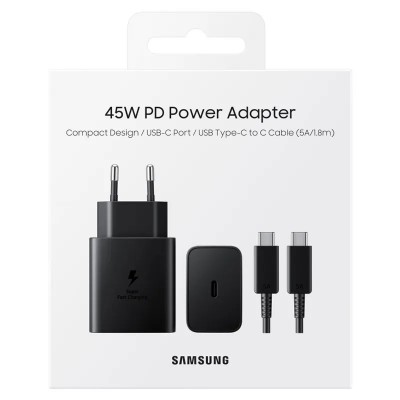 Зарядное устройство Samsung 45W Power Adapter, black