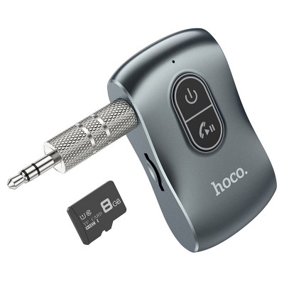 FM-модулятор Hoco E73 Tour Car AUX BT Receiver [black]