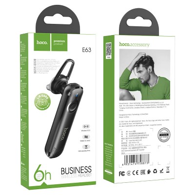 Bluetooth-Гарнитура Hoco E63 Diamond [Black] 
