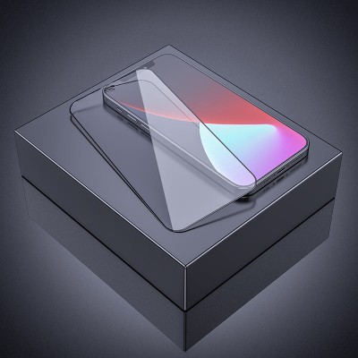 Защитное стекло iPhone 12/12 Pro Hoco A12 Nano 3D edges protection [black]