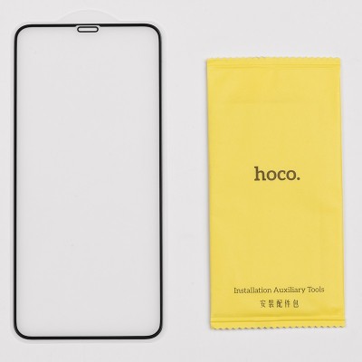 Защитное стекло iPhone 11 Hoco G5 Full screen silk screen [black]