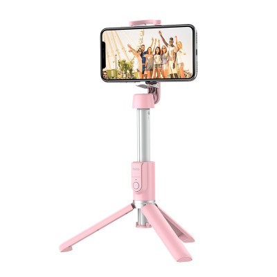 Hoco K11 Wireless tripod selfie stand [pink]