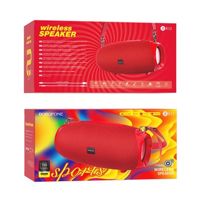 Портативная колонка Borofone BR12 Amplio sports wireless speaker [red]