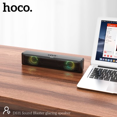 Портативная колонка Hoco DS31 Sound Blaster glaring speaker [black]