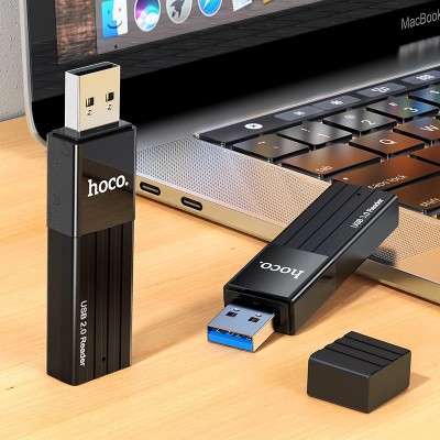 Кардридер Hoco HB20 Mindful 2-in-1(USB2.0...