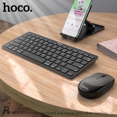 Клавиатура + мышка Hoco DI05 BT wir...