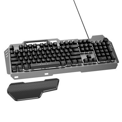 Игровая клавиатура + мышка Hoco GM12 Light and shadow RGB (russian version) [black]