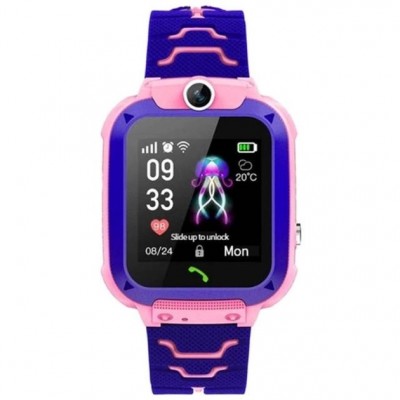 Детские GPS часы XO H100 Kids Smart Watch 2G [pink]