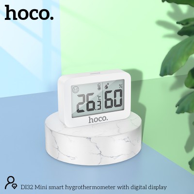 Hoco DI32 Mini smart hydrothermometer with digital display [white]